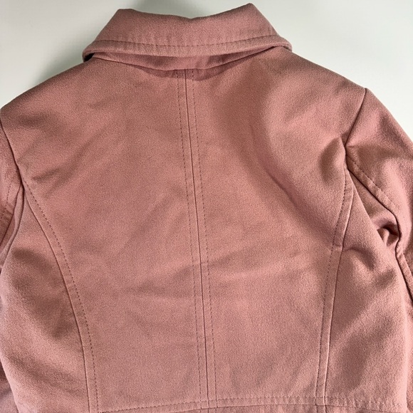 Thread & Supply peacoat warm layering tailored fit double breasted blush M - Picture 7 of 14